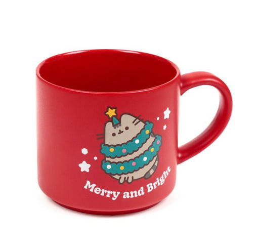 Christmas Pusheen the Cat Large Porcelain Mug