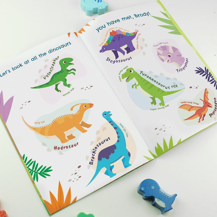 Personalised Children’s Dinosaur Adventure Story Book