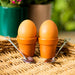 Plant Pot Egg Cup Set with Shovel Spoons