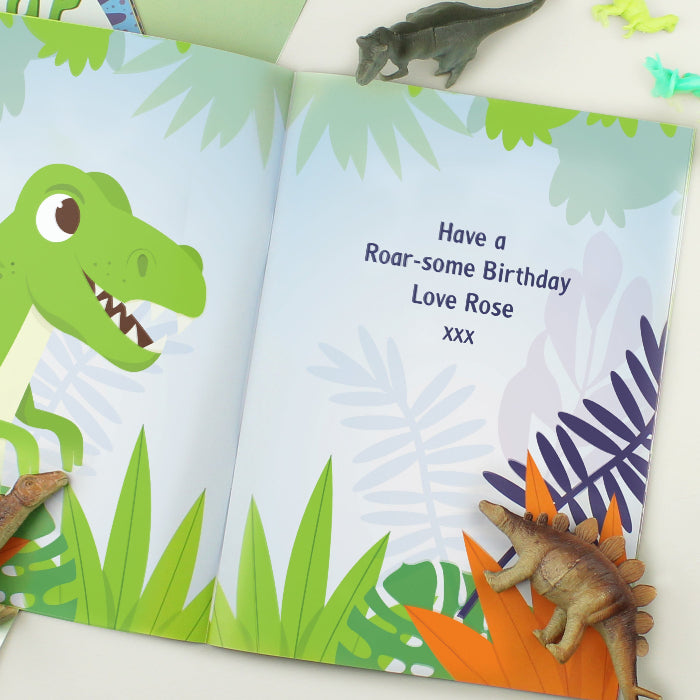 Personalised Children’s Dinosaur Adventure Story Book
