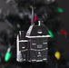 Gothic Haunted Holiday House Resin Christmas Decoration