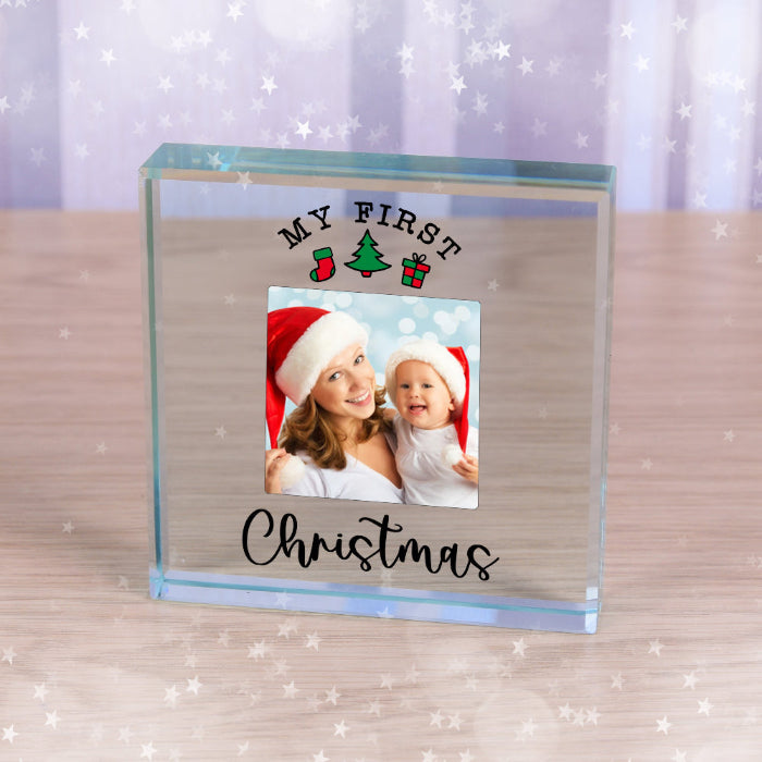Baby’s First Christmas Photo Gift Plaque