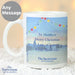 Personalised Traditional The Snowman and the Snowdog Christmas Mug