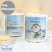 Personalised Traditional The Snowman and the Snowdog Christmas Mug