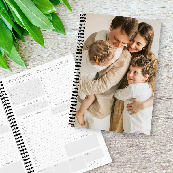 Full Page Photo Upload A5 Daily Planner