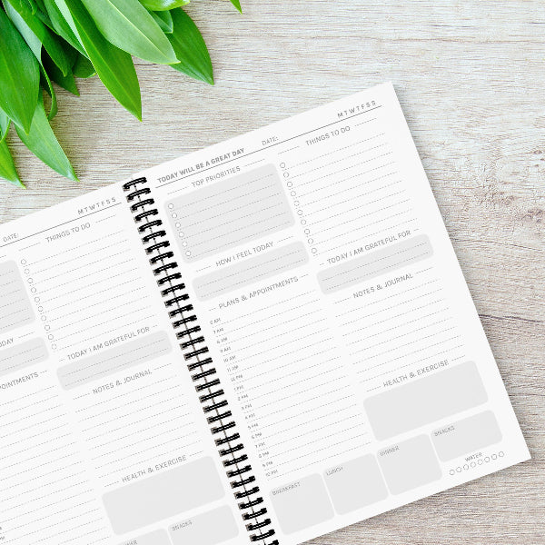 Winter Bear A5 Daily Planner