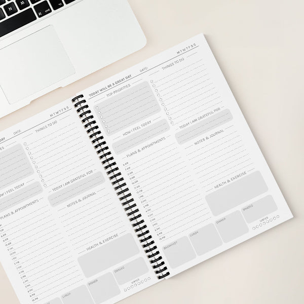 Boho Light Delight A5 Daily Planner