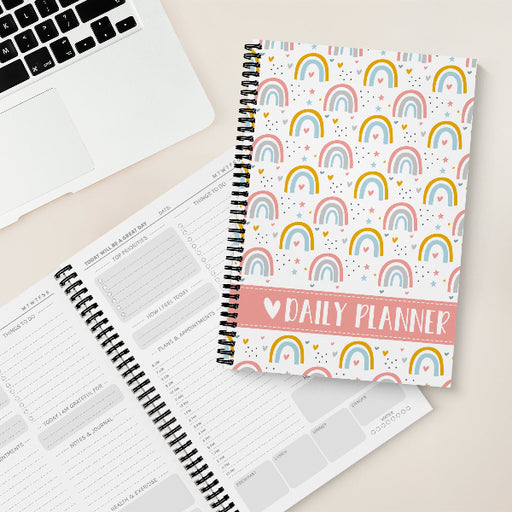 Rainbow Dreams A5 Daily Planner