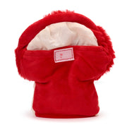 Kids Mushroom Toadstool Microwavable Plush Lavender Heat Pack