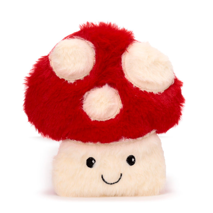 Kids Mushroom Toadstool Microwavable Plush Lavender Heat Pack