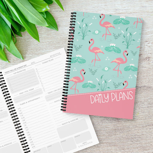Fancy Flamingo A5 Daily Planner