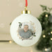 Personalised Photo Upload Memorial Christmas Bauble