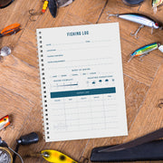 Personalised A5 Fishing Log Book - Gift For Fishing Lovers