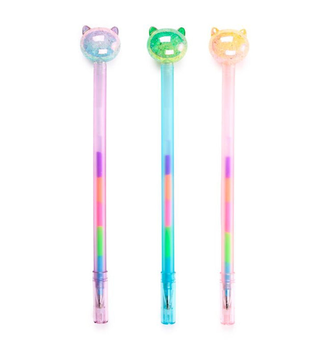 Rainbow Ink Cat Pen