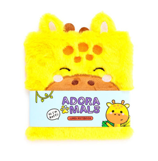 Adoramals Raffi the Giraffe Plush Notebook