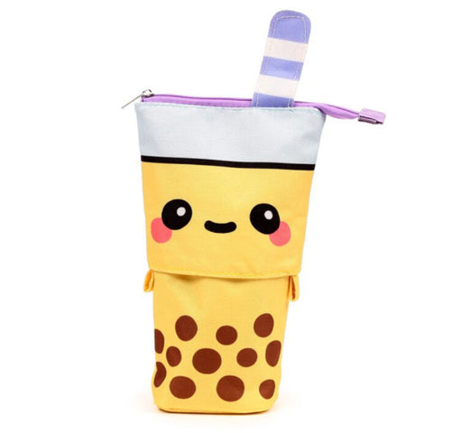 Foodiemals Boba the Bubble Tea Pop Up Canvas Pencil Case