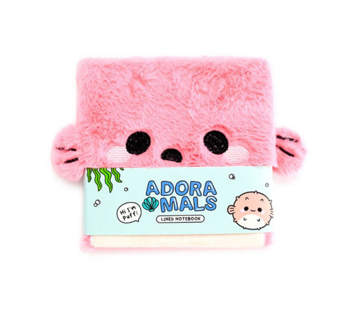 Adoramals Puff the Pufferfish Plush Notebook