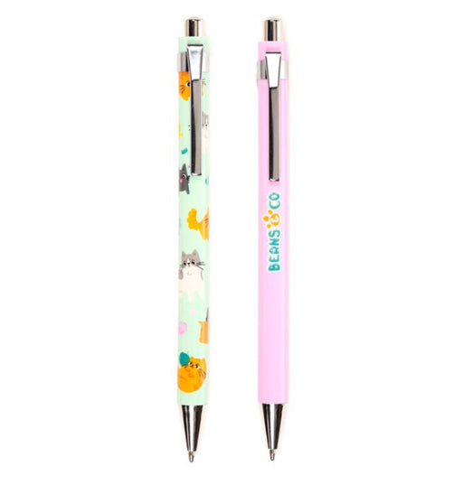 Beans & Co Cats Twin Pen Set