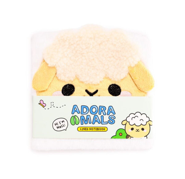 Adoramals Sheep Plush Notebook