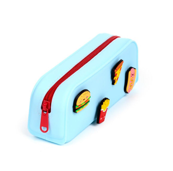 Foodiemals Charms Silicone Pencil Case