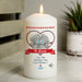 Personalised Me to You Valentine’s Day Candle