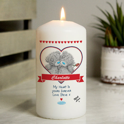 Personalised Me to You Valentine’s Day Candle