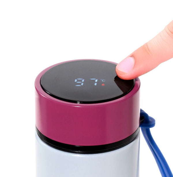 Minecraft Axolotl Hot & Cold Digital Thermometer Bottle