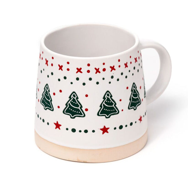 Christmas Tree Stoneware Mug