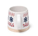 Snowflake Christmas Stoneware Mug