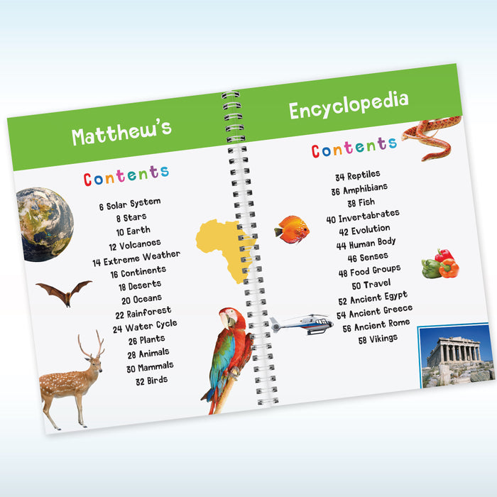 Personalised Children's Encyclopedia Book