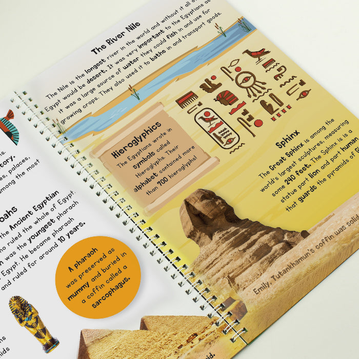 Personalised Children's Encyclopedia Book