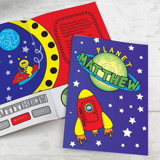 Personalised Children’s Space Story Book