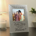 Personalised Every Love Story Is Beautiful Glitter Glass Photo Frame