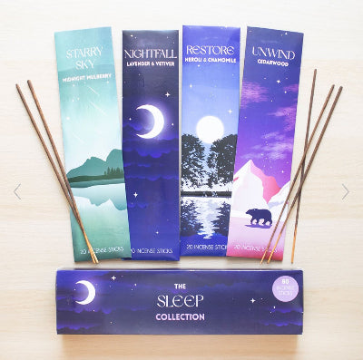 The Sleep Collection Incense Stick Set - Wellbeing Gift