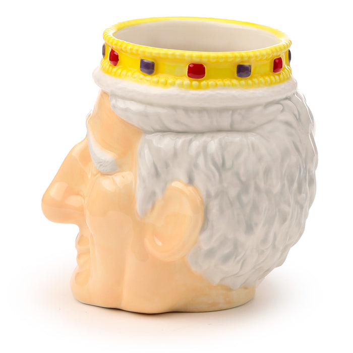 King Charles III Ceramic Head Shaped Mug