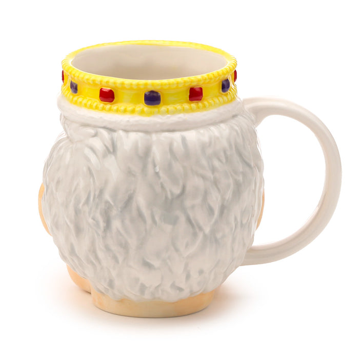 King Charles III Ceramic Head Shaped Mug