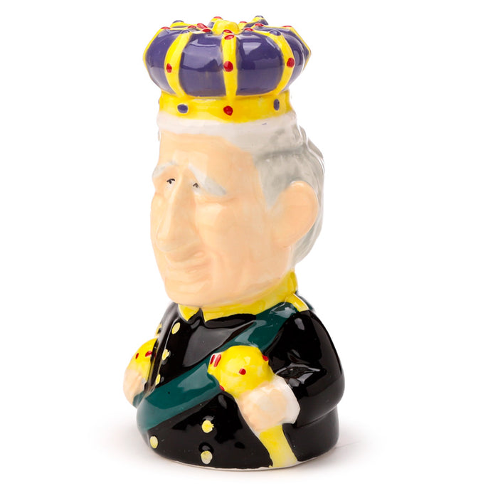King Charles III Salt & Pepper Shaker Set