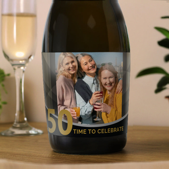 Personalised Photo Upload Birthday Prosecco Gift