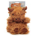 Highland Coo Cow Microwavable Plush Lavender Heat Pack