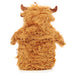 Highland Coo Cow 650ml Hot Water Bottle with Plush Cover