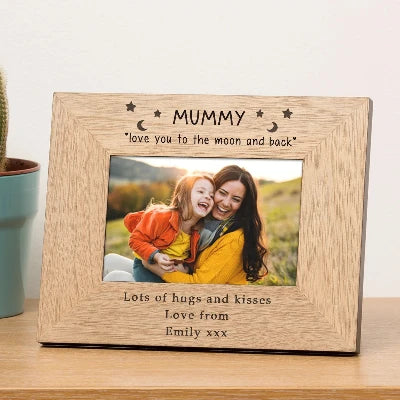 Mummy Love You To The Moon & Back Photo Frame