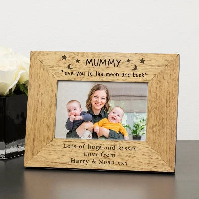Mummy Love You To The Moon & Back Photo Frame
