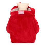 Santa Christmas 1L Hot Water Bottle with Plush Cover