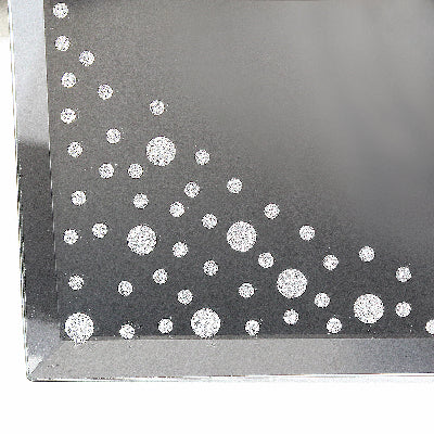 Mr and Mrs Wedding Diamante Glass Photo Frame - 6x4