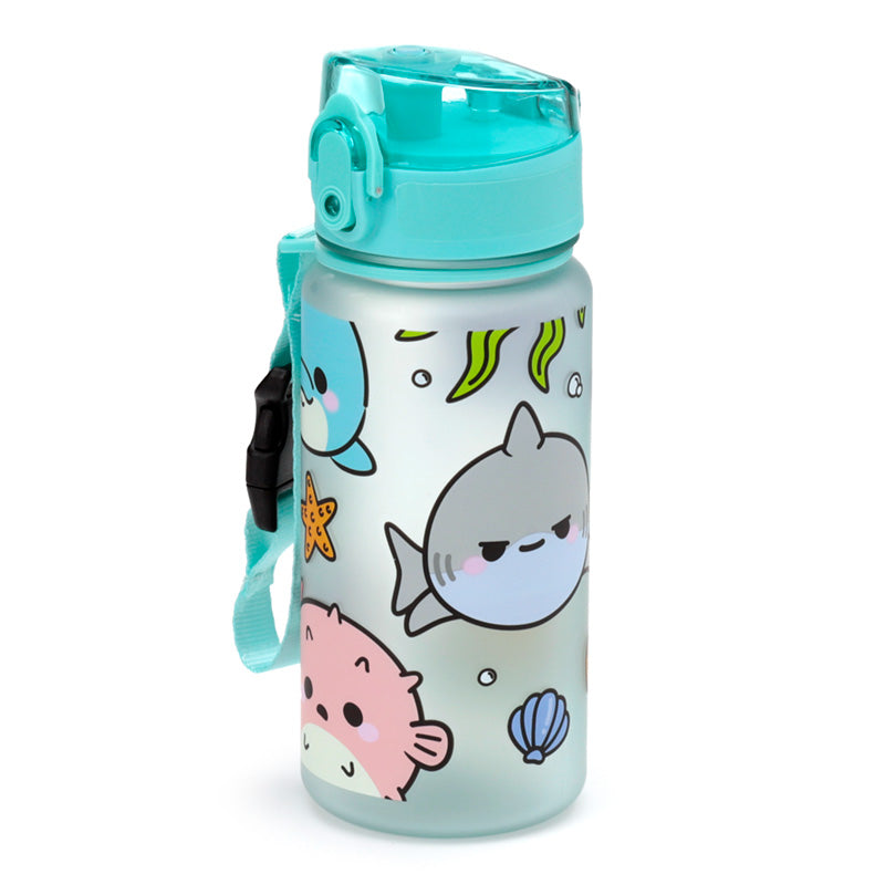 Adoramals Sealife Pop Top 350ml Shatterproof Children's Bottle