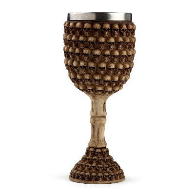 Decorative Multi Skull Goblet