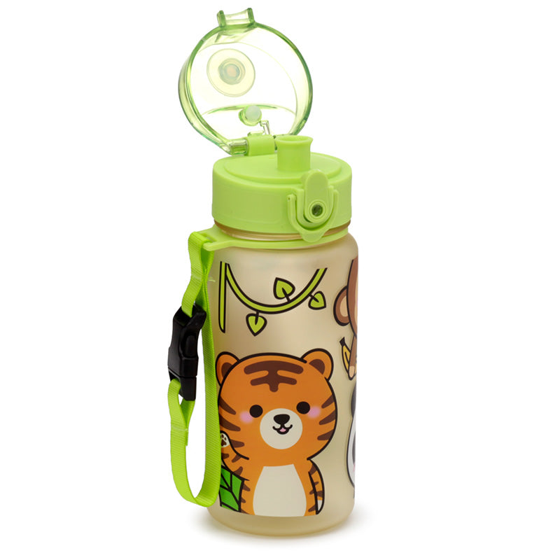 Adoramals Wild Animals Pop Top 350ml Shatterproof Children's Bottle