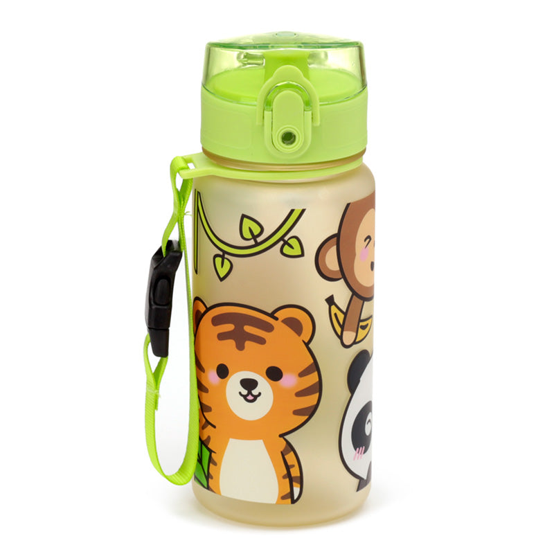 Adoramals Wild Animals Pop Top 350ml Shatterproof Children's Bottle