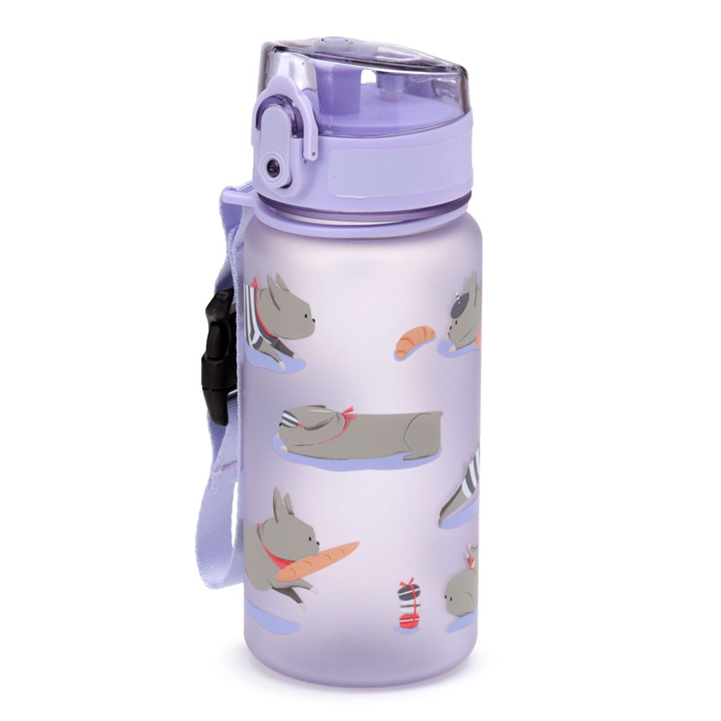 Bertrand the French Bulldog Pop Top 350ml Shatterproof Children's Bottle
