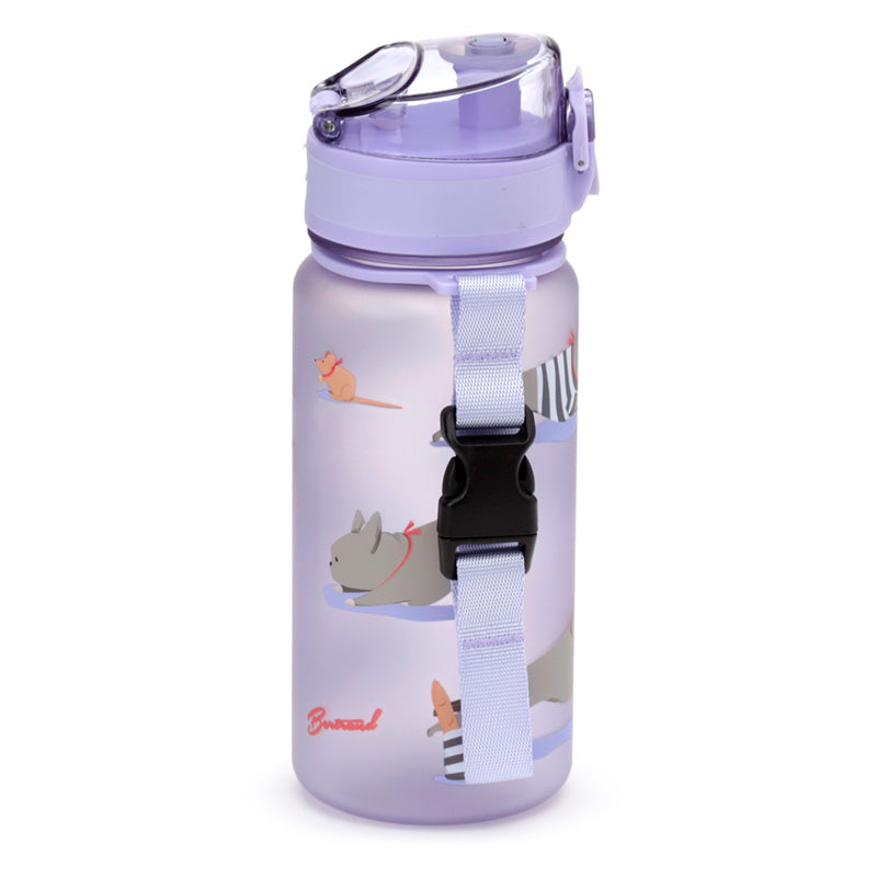Bertrand the French Bulldog Pop Top 350ml Shatterproof Children's Bottle